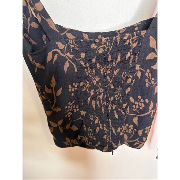 Reformation Floral Smock Back Tank Top - Picture 7 of 10